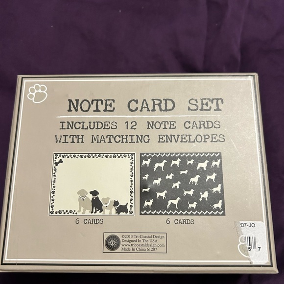 Doggy notecard set - Picture 2 of 4